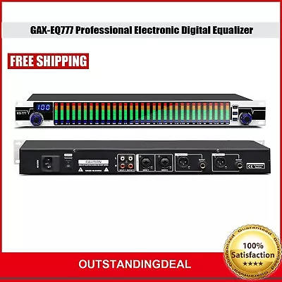 Kaufen GAX-EQ777 Professional Electronic Digital Equalizer 31-band Graphic Equalizer SZ • 165€