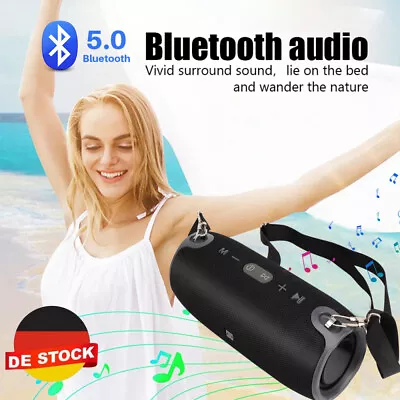 Kaufen Tragbarer 40W Bluetooth Lautsprecher HIFI Stereo Subwoofer TWS Musicbox USB FM • 26.68€