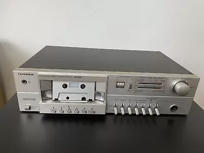 Kaufen Telefunken RC 200 Cassette Tape Deck Kassetten Spieler Vintage • 174.99€