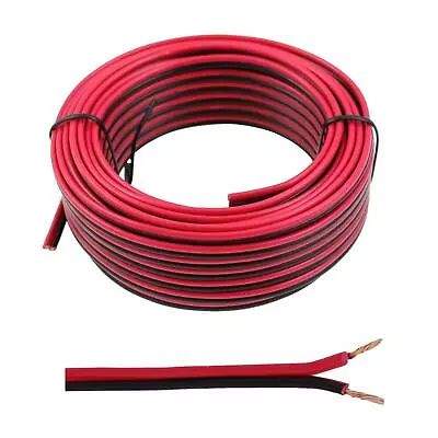 Kaufen 10m Lautsprecherkabel 2x 0,75mm² Rot Schwarz Audiokabel Boxenkabel • 2.30€