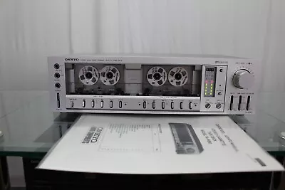 Kaufen Onkyo Ta-w80 Stereo Doppel Kassetten Dual Cassette Record Deck Japan Gewartet • 255€