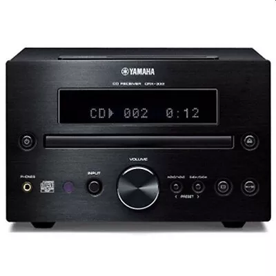 Kaufen YAMAHA PianoCraft MCR CRX-332 Schwarz CD Receiver USB IPOD FM RDS AUX FB • 51€