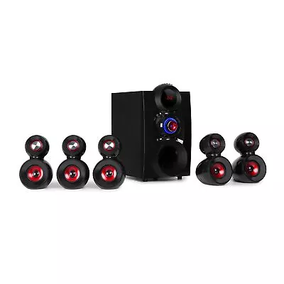 Kaufen Auna Concept 5.1 Soundsystem, Heimkino, OneSide Subwoofer, Balanced Sound Con... • 207.56€