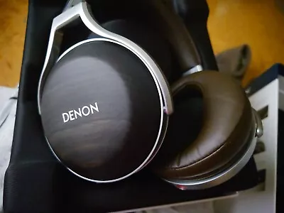 Kaufen Denon AH-D5200 Over-Ear Kopfhörer Hi-Res Audio Zebraholz • 225€