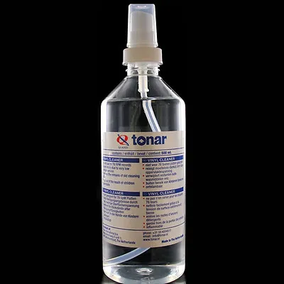 Kaufen TONAR QS Vinyl Cleaner Reinigungsflüssigkeit 0,5L Spray 4200 • 14.99€