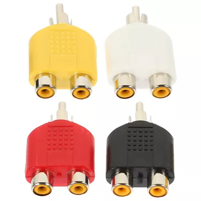 Kaufen 4 Pcs Cinch-Y-Splitter-Adapter -Y-Splitterkabel Lautsprecher Und • 4.95€