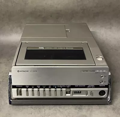 Kaufen Hitachi VT-7000E - Video Deck VHS Portable Video Cassette Recorder - Vintage Rar • 149€