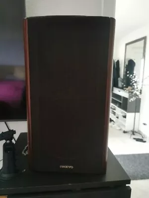 Kaufen Onkyo  Lautsprecher Boxen MASSIVE HOLZ Bass Reflexen *Ohne Lautsprechern * • 30€