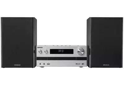 Kaufen KENWOOD M-918 DAB Micro HiFi-System (Silber, Schwarz) ** AUSSTELLER ** • 139.99€