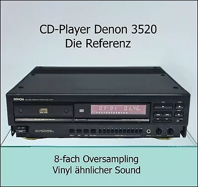 Kaufen CD-Spieler High End DENON DCD-3520, Referenz, Achtfach Oversampling • 600€