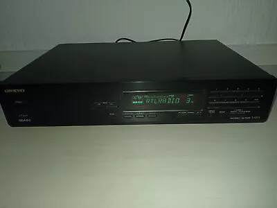 Kaufen ONKYO T-4211 Radio AM/FM Stereo Tuner In Schwarz / HBT-Maße: 9x43,5x29,5cm • 59.90€