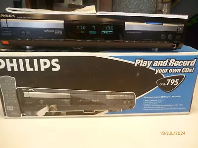 Kaufen Philips CDR 795 Cd Recorder - Cd Player - Ovp-mit Fernbedienung • 49.99€