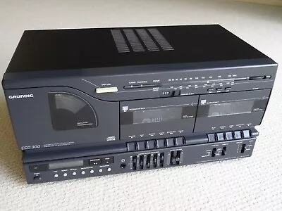 Kaufen GRUNDIG Kompakt-Stereo-Anlage CCD 300 Von 1989 Mit Neuwertiger CD-Sammlung • 80€