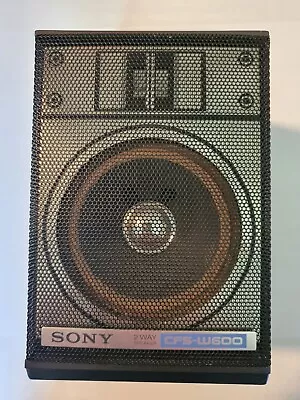 Kaufen Sony 2-Wege Lautsprecher Modell CFS-W600 Boxen 10 Watt Max. 2 Way Speaker • 19.99€