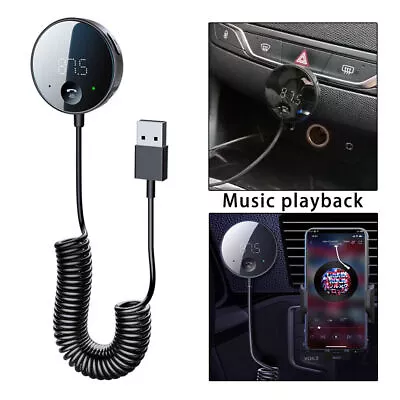 Kaufen FM Transmitter Bluetooth 5.0 Auto Radio Adapter KFZ Freisprechanlage MP3 Player • 14.59€