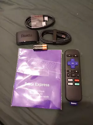 Kaufen Roku 3930EU Express | HD Streaming Media Player, Schwarz (neu Unverpackt) Komplettpaket. • 40.93€