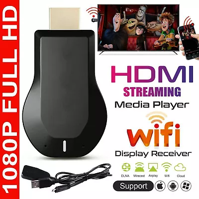 Kaufen AnyCast DLNA Airplay Miracast 1080P WIFI Display Receivers Dongle Android M4Plus • 19.03€