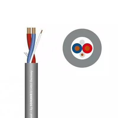 Kaufen Meterware Sommer Cable Lautsprecherkabel 2x4,0 Mm² Grau Eclipse SPQ240 854398 • 4.30€