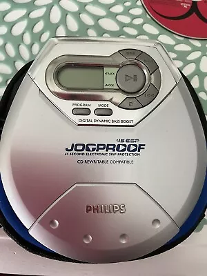 Kaufen Philips CD PLAYER | Model No. AX 5104 Mit 45 ESP- Jogprofi Wie NEU. • 35€