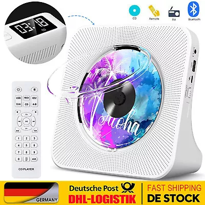 Kaufen Stereoanlage Kompaktanlage CD Player Bluetooth 5.0 MP3 Radio Tuner USB AUX WMA • 45.99€