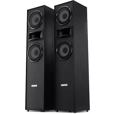 Kaufen McGrey HTS-65320 BK HiFi Tower Speaker Pair Black 2 X 80W RMS • 29.90€