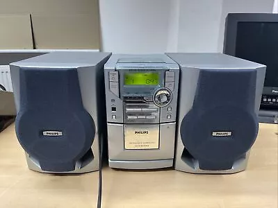 Kaufen PHILIPS MC148 HiFi Anlage Kompaktanlage CD CD-RW MP3/WMA-CD Kassette Tuner • 199€