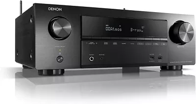 Kaufen Denon AVR-X1500H 7.2 AV-Receiver Dolby Atmos, DTS:X 4K Passthrough, Spotify, HDR • 319.90€