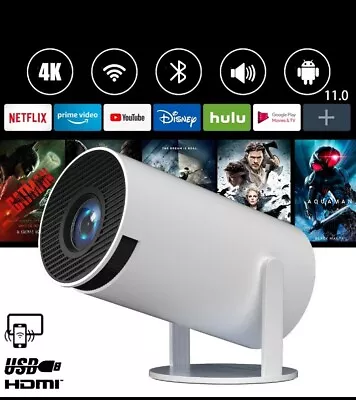 Kaufen 5G Ultra HD High Dynamic Range Smart 4K Projektor IOS, Android Heimkino • 83.30€