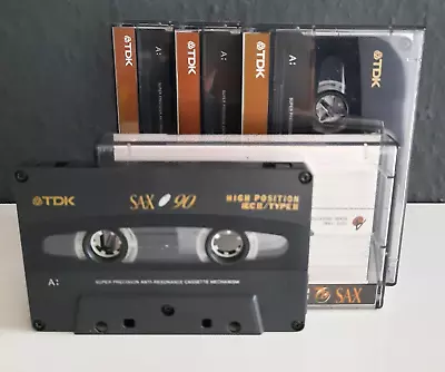 Kaufen ⭐️4x TDK SA-X 90 Typ 2 Kassetten Audiokassetten Tape / Geprüft • 13.50€