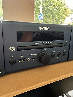 Kaufen Yamaha CD-RECEIVER CRX-040 Stereoanlage CD MP3 USB Radio I-Pod • 98€
