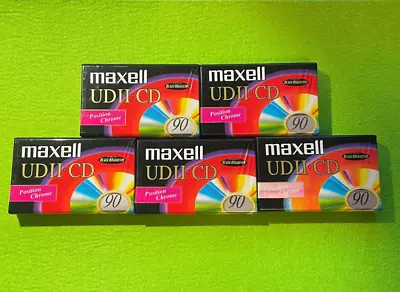 Kaufen Maxell UDII CD 90 MC Audio Kassetten NEU & OVP • 12.99€