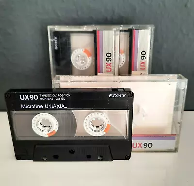 Kaufen ⭐️3x Sony UX90 Kassetten Audiokassetten Tape / Geprüft • 9.50€
