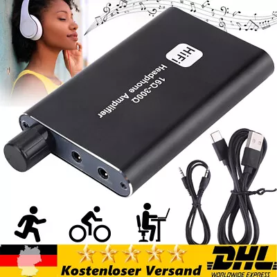 Kaufen Headset Verstärker HiFi Audio Kopfhörerverstärker Klangverbesserer 3,5 Mm AUX • 19.99€