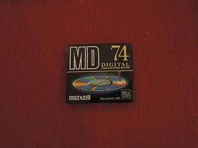 Kaufen MAXELL MD-74RM 74 Er MD Minidisc Minidisk  • 9.99€