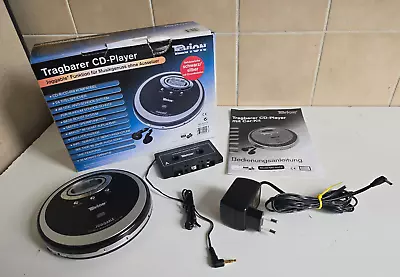 Kaufen Tevion MD6413 Tragbarer CD-Player / 5000 8119 / Inkl. Netzteil, Adapter & OVP • 29€