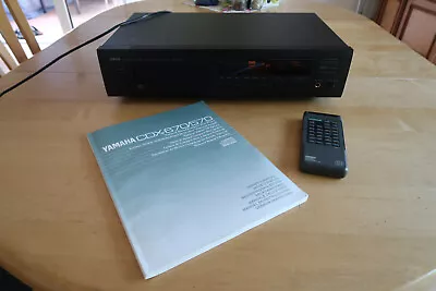 Kaufen Yamaha CDX 670 CD-Player Mit Fernbedienung Und Anleitung !!! • 99€