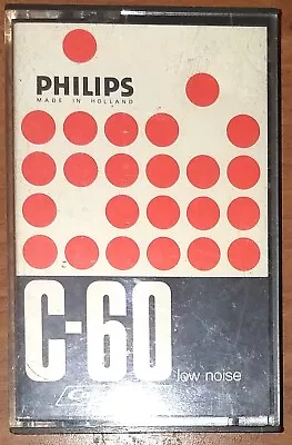 Kaufen Philips Low Noise Compact Cassette C-60 Musikkassetten - Bespielte Leerkassetten • 10€