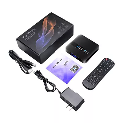 Kaufen Smart TV BOX WiFi 2G 16G 4K HD HDMI Android TV Streaming Medien Schwarz RK3228A • 46.60€