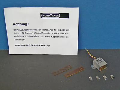 Kaufen NORDMENDE HiFi Comfort Stereo-recorder 4.437.A Tapedeck Tonkopf WOELKE CK-442N • 18€
