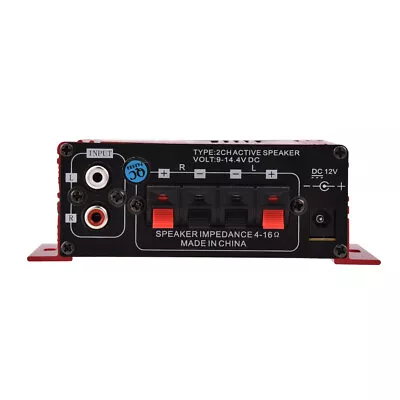 Kaufen Mini 12V 2-Kanal HiFi Stereo Bass Audio Endstufe Digital Amp OCH • 19.28€