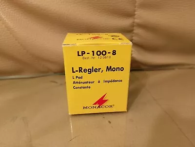 Kaufen Monacor LP-100-8 Lautsprecher Pegelregler 15W Lautstärkeregler 8 OHM Pody • 13€