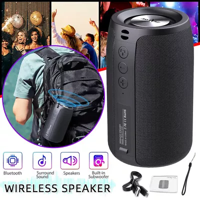 Kaufen Bluetooth Lautsprecher Wireless Stereo Musikbox Bass Soundbox Campig Subwoofer • 18.90€