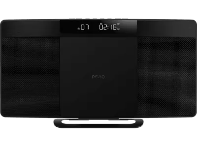 Kaufen PEAQ PMS 220 SLIM Micro Hifi System Mit DAB+/FM Tuner (Schwarz) • 79€