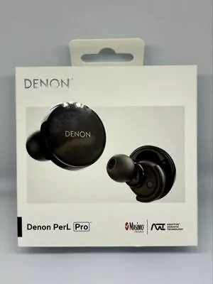 Kaufen DENON Wireless Earbuds PerL Pro Noise Cancelling Bluetooth Schwarz... • 297.81€