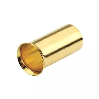 Kaufen Unisolierte 20 Stück 10mm²  Aderendhuelsen Blank Kabelschuhe Vergoldet Gold 24K • 7.99€