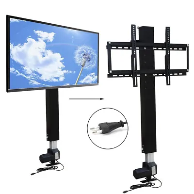 Kaufen Für 26 -57  TV Elektrisch Motorisierte TV Lift Standfuß Hebesystem+Fernbedienung • 183€