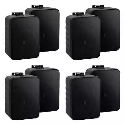 Kaufen Acht Lautsprecher Monitor Hifi Box Wand Montage Bügel Schwarz 10W 2-Wege Kompakt • 113.10€