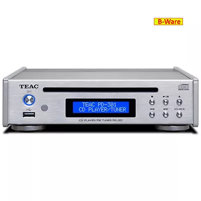 Kaufen Teac PD-301 DAB-X Silber -  B-Ware - CD-Player / DAB / UKW-Tuner • 360€