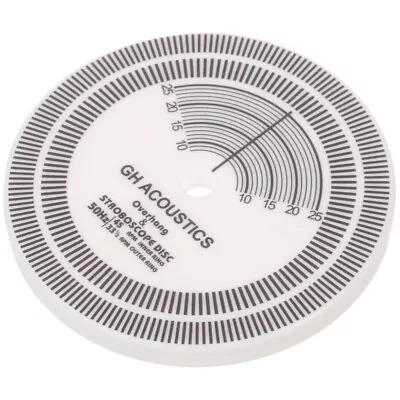 Kaufen  Acryl Geschwindigkeitserkennung Für Schallplatten Plattenspieler-Disc • 8.55€
