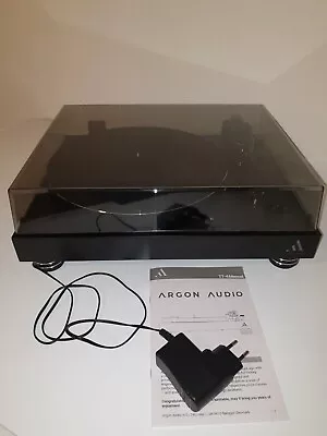 Kaufen Argon Audio TT-4 BLACK Plattenspieler Inkl. Ortofon 2M, Wie NEU...02/23 Gekauft. • 529€